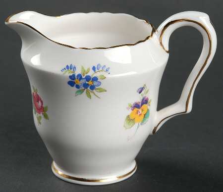 Rose Pansy Mini Creamer