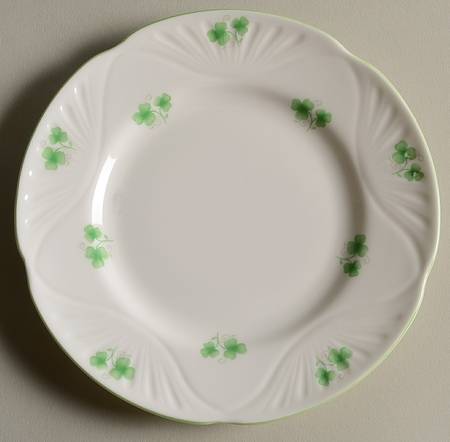 Shamrock Bread & Butter Plate