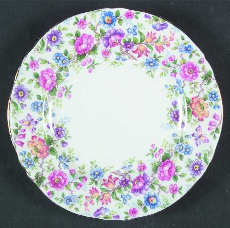 Springtime (Scalloped, Embossed) Bread & Butter Plate