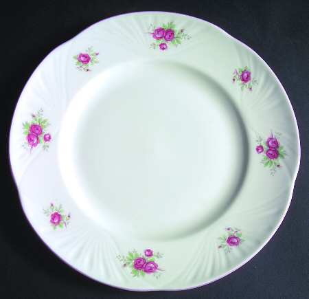Sweetheart Rose Salad Plate