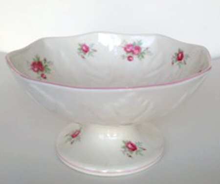 Sweetheart Rose Open Candy Dish