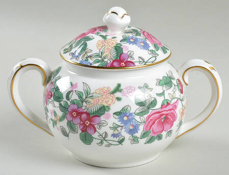 Thousand Flowers Sugar Bowl & Lid