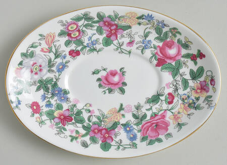Thousand Flowers Underplate for Gravy Boat