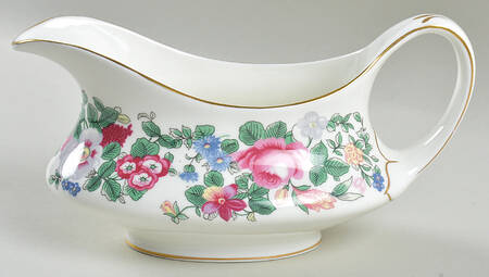 Thousand Flowers Gravy Boat