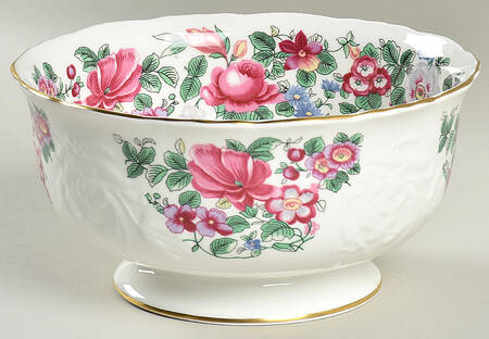 Thousand Flowers 6" Footed Bowl