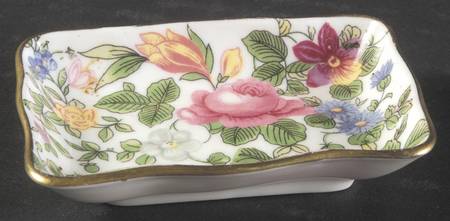Thousand Flowers Silver Tray