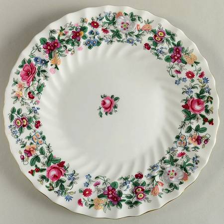 Thousand Flowers Cake Plate