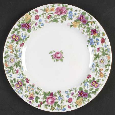 Thousand Flowers Luncheon Plate