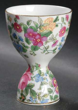 Thousand Flowers Double Egg Cup