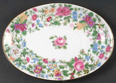 Thousand Flowers Underplate for Gravy Boat