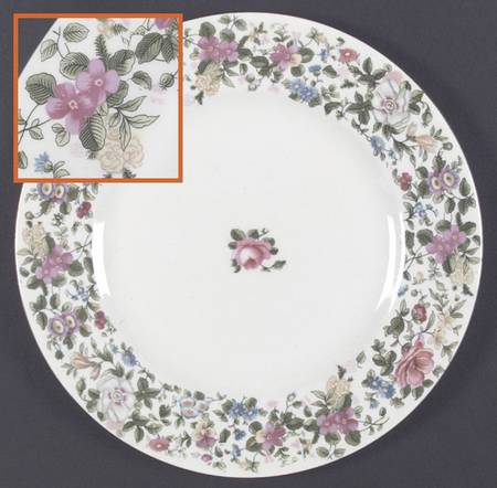 Thousand Flowers Dinner Plate