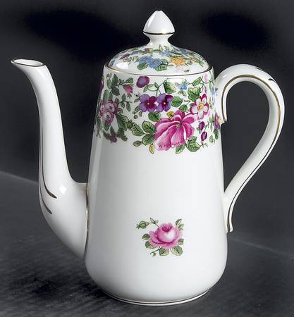 Thousand Flowers Small Coffee Pot & Lid