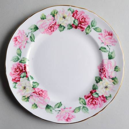 Trinity Rose Salad Plate