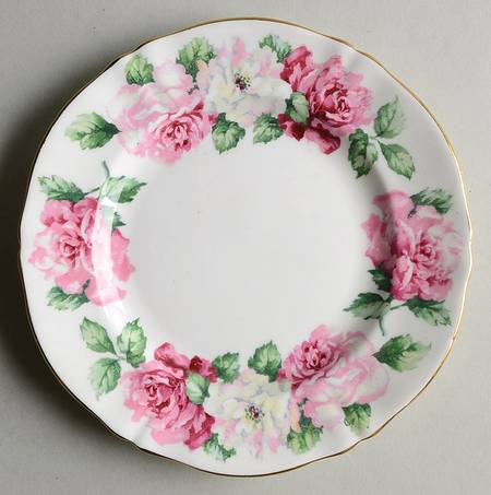 Trinity Rose Bread & Butter Plate