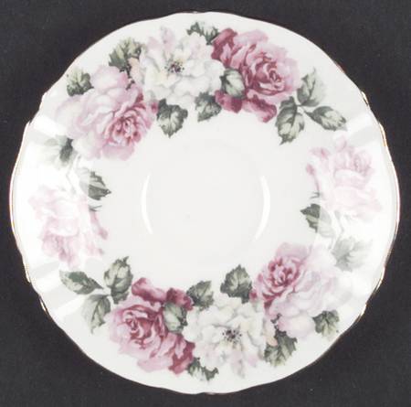 Trinity Rose Saucer for Footed Cup