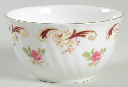 Wentworth Maroon Mini Open Sugar Bowl