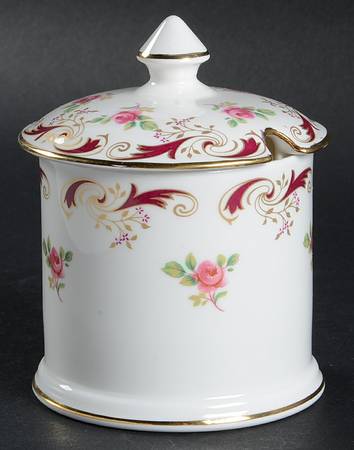 Wentworth Maroon Jam/Jelly & Lid