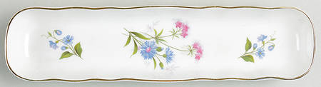 Wild Flowers Mint Tray
