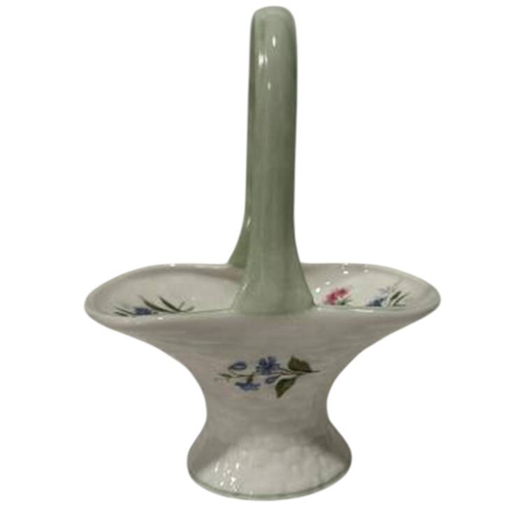 Wild Flowers 6" Handled Basket