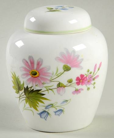 Wild Flowers Small Ginger Jar & Lid