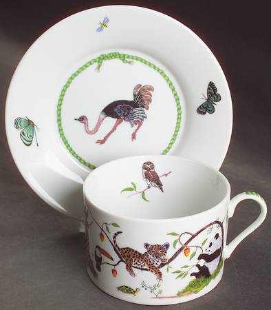 Jungle Party Breakfast Cup & Saucer Set