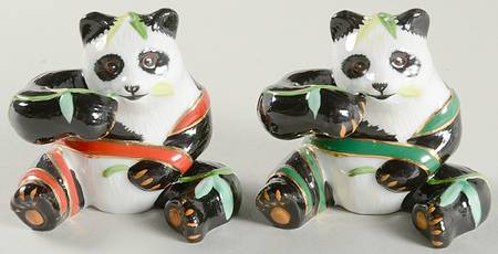 Jungle Party Figural Salt & Pepper Set