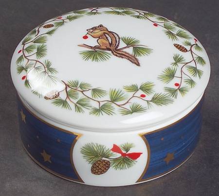 Sylvan Nocturne 3" Round Box & Lid