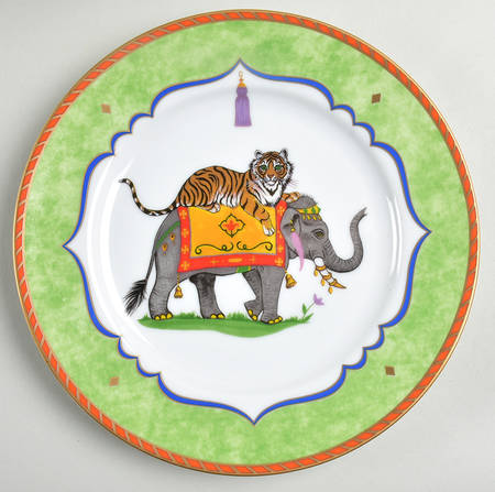Tiger Raj Salad/Dessert Plate
