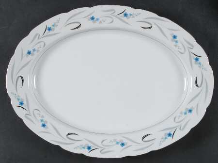 Seabreeze 16" Oval Serving Platter