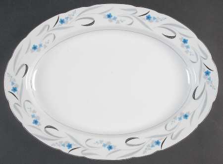Seabreeze 14" Oval Serving Platter