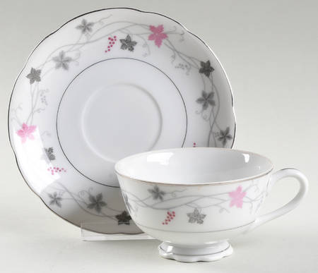 Twilight Footed Cup & Saucer Set
