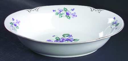 Viola 11" Oval Vegetable Bowl