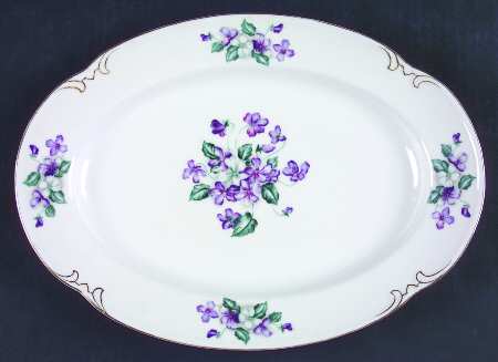 Viola 12" Oval Serving Platter