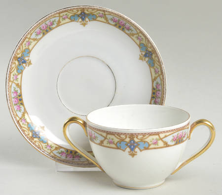 2261 Flat Bouillon Cup & Saucer