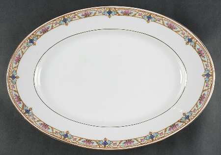 2261 14" Oval Serving Platter