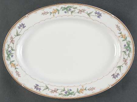 Bellegarden 12" Oval Serving Platter