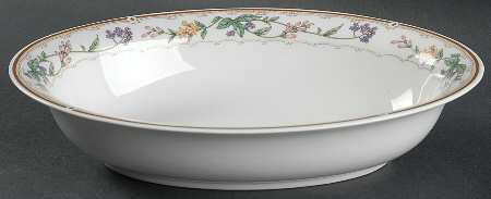 Bellegarden 10" Oval Vegetable Bowl