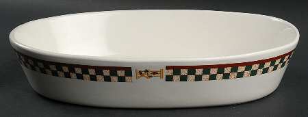 Country Inn Collection 13" Oval Baker