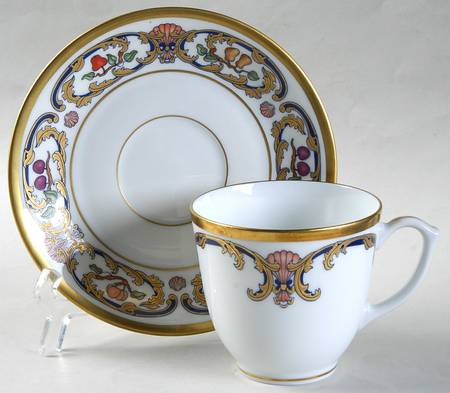La Maison Du Prince Flat Cup & Saucer Set