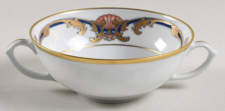 La Maison Du Prince Flat Cream Soup Bowl