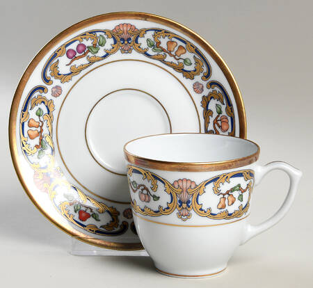 La Maison Du Prince Flat Cup & Saucer Set