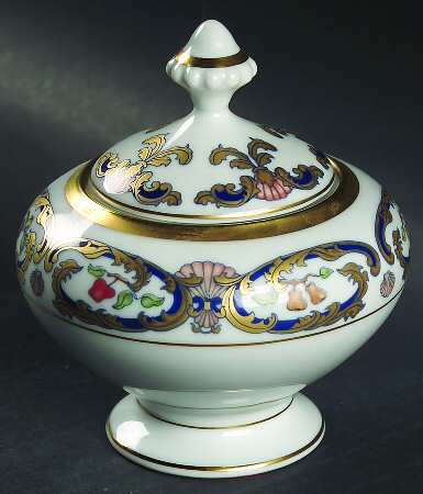 La Maison Du Prince Sugar Bowl & Lid