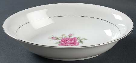 Brittany Rose 9" Oval Vegetable Bowl