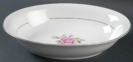 Brittany Rose 10" Oval Vegetable Bowl
