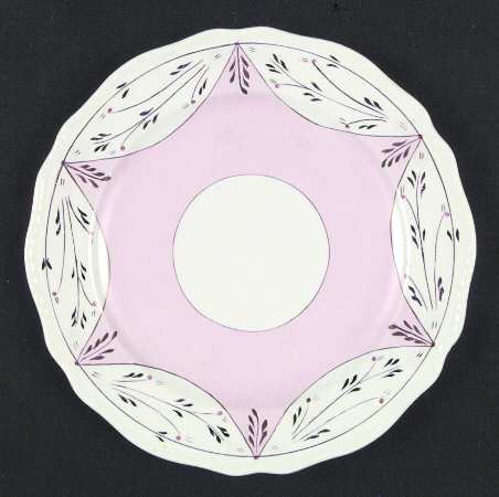Ruskin (Pink) Salad Plate