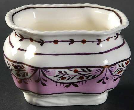 Ruskin (Pink) Mini Open Sugar Bowl