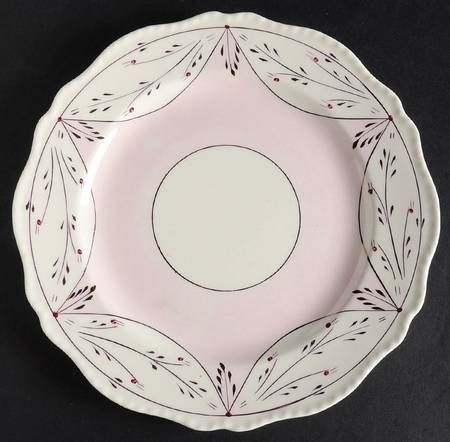 Ruskin (Pink) Luncheon Plate