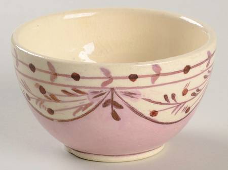 Ruskin (Pink) Mini Open Sugar Bowl