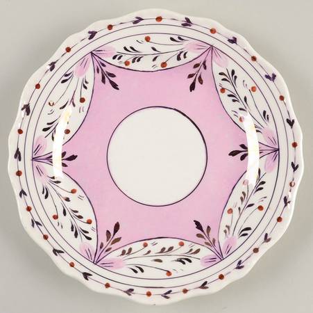 Ruskin (Pink) Bread & Butter Plate
