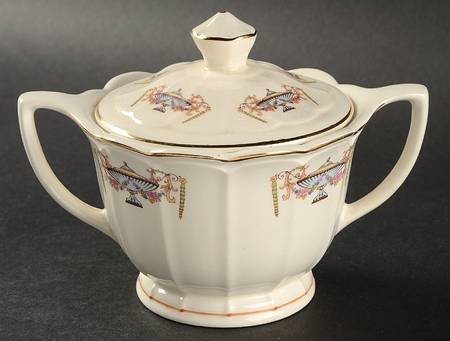 Normandie Sugar Bowl & Lid